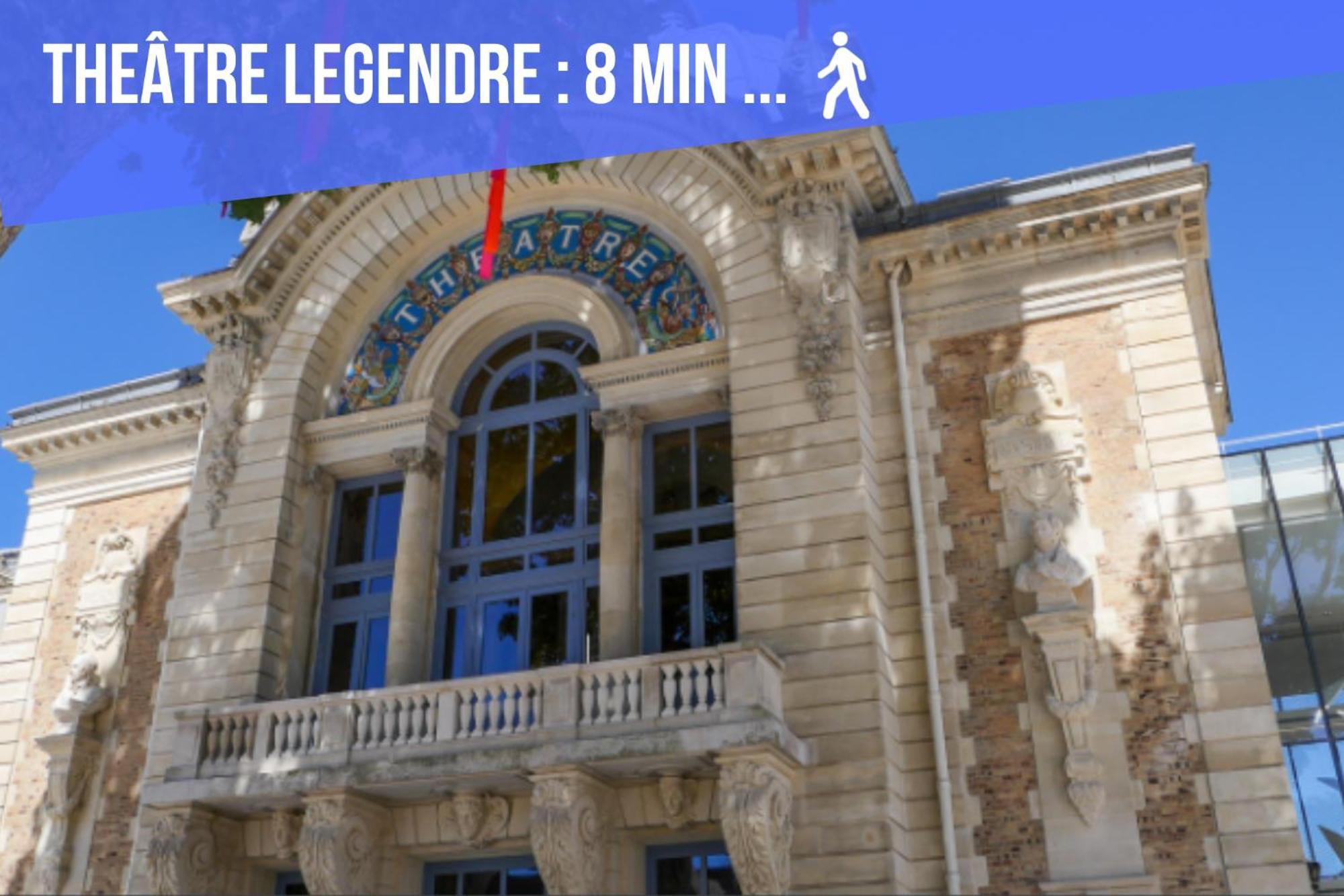 Apartment Bleu, Ideal Pour Faire Halte A 2 Min Du Centre